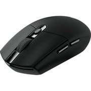 Logitech G305 - Mouse - optical - 6 buttons - wireless - LIGHTSPEED - USB wireless receiver - black