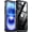 Black/Clear, variant on Compatible with iPhone 16 Phone Case Black/Clear | Waterproof, Built-in Screen, Camera Protector, IP68, Underwater, Full Body, 16FT, Military Dropproof, Shockproof, 6.1"