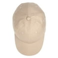 thumbnail image 7 of DALIX Pizza Slice Hat Baseball Cap in Khaki, 7 of 7