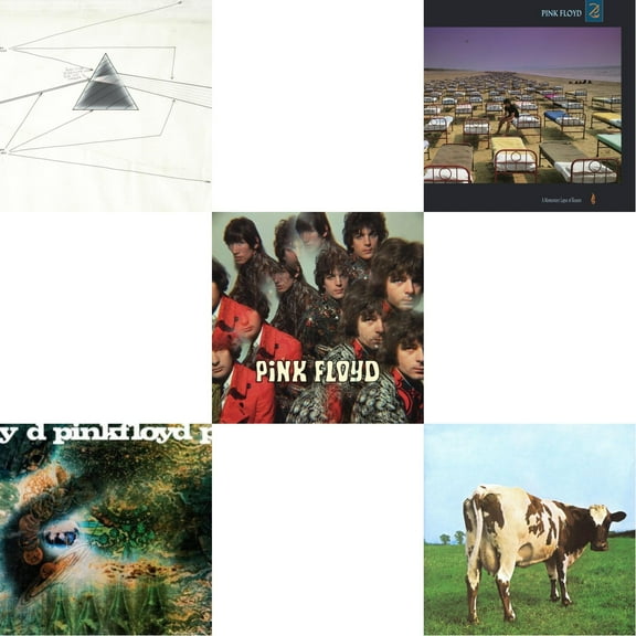 Dark Side Of The Moon Live At Wembley Empire Pool 1974 & Saucerful Of Secrets (Mono/180G) & Piper At The Gates Of Dawn (Mono Version) & Momentary Lapse Of Reason (180G/Gatefold) [LP Vinyl Bundle]