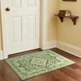 thumbnail image 3 of Junovo 2'x3'Rugs for Living Room Boho Rug Floor Carpet,Green, 3 of 7