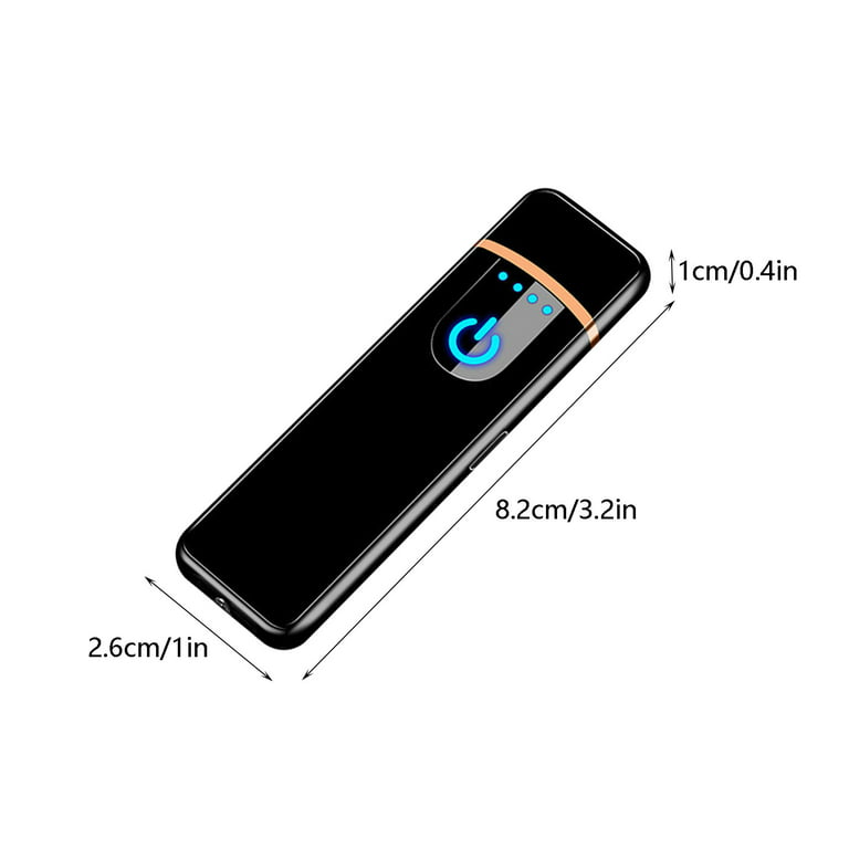 Deals of the Day Clearance Cafuvv Electric Flameless Lighter for Cigarettes  USB Rechargeable Screen Induction 