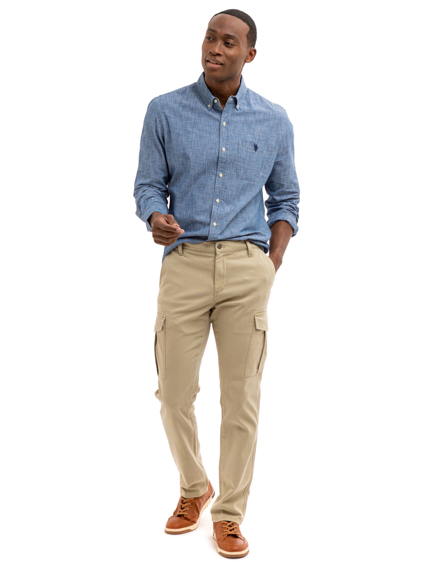 U.S. Polo Assn. Men's Long Sleeve Buttondown Shirt