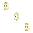thumbnail image 3 of maskred Numéros de Maison pour Extérieur Style Simple Signes Numériques Accessoires de Marquage Numéro Exquis Accessoire de Marquage Numéro 8 3 Pcs, 3 of 6