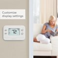 thumbnail image 2 of Honeywell Home X1N Non-Programmable Thermostat, Single-Stage, 1 Heat/1 Cool Compatibility, White, 2 of 2