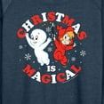 thumbnail image 3 of Casper The Friendly Ghost - Christmas Is Magical - Women's Lightweight French Terry Long Sleeve Shirt, 3 of 5