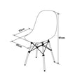 thumbnail image 3 of Juego de 2 Sillas Eames de Casa Rosa Mundo In  Interior, 3 of 8