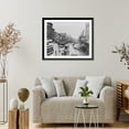 thumbnail image 4 of Historic Framed Print, [Louisiana - New Orleans - crowded street scene looking down Canal St.], 17-7/8" x 21-7/8", 4 of 9