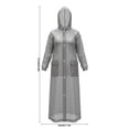 thumbnail image 3 of Cadancy Raincoat Waterproof Adult Full Body Protection, Heavy Duty Hooded Rain Poncho with Pockets for Outdoor Activities Hiking Camping Travel Reusable Storm Gear, 3 of 6
