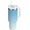 Gradient Blue, variant on 40 oz Tumbler with Handle Lid and Straw Insulated Water Tumbler Stainless Steel Water Cup Mug Bottle Reusable Cup Holder Friendly Green Cactus
