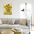 thumbnail image 3 of Vase of Fifteen Sunflowers, c1888, Stretched Canvas Wall Art by Vincent van Gogh Sold by Art.Com, 3 of 5