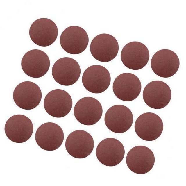 Paquete de 2-6 discos para lijadora de 20x75mm y 3 pulgadas, almohadilla para pulir papel de lija 2 piezas