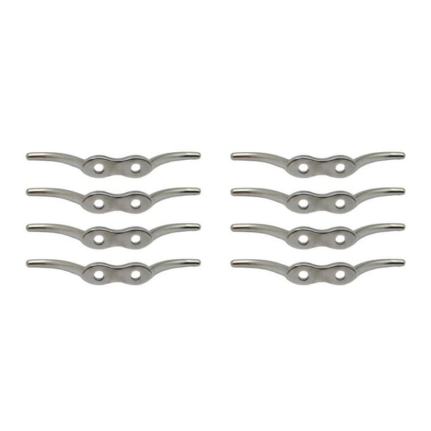 Kenally Cuerda de amarre para barcos, ganchos para asta de bandera, fijación portátil, 4 pulgadas, 4 Uds. Type1 NO1