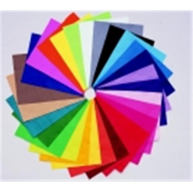 Cpe 36 x 36 in. Acrylic Washable Decorator Felt, Black