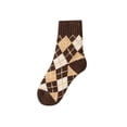 thumbnail image 2 of Wancir Womens Heavy Thick Wool Socks Christmas Gift Pack Winter Warm Vintage Cozy Crew Socks for Women 1- Pack, 2 of 3