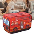 thumbnail image 1 of Tienda de juegos para niños, tienda de campaña con forma de camión de helados, policía, camión de bomberos, tienda de campaña portátil para niños, diseño elevado, 1 of 14