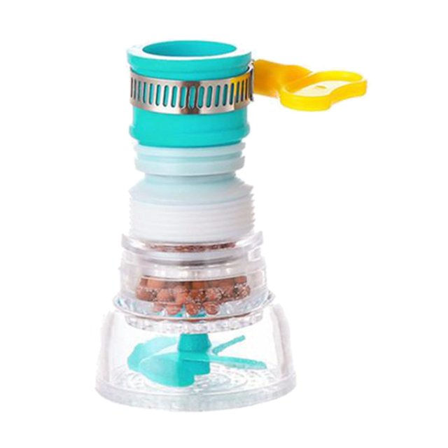 Extensor de cocina Sunnimix Purificador del rociador del grifo azul