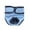 Blue, variant on Comfortable Dog Underwear Dog Diapers Pants Male Female to Put On/Off Breathable Physiological Pants Reusable Sanitary Panties for Small to Large Dogs Pet (1pcs, Pink, M)