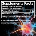 thumbnail image 4 of Ácido alfa lipoico 600 mg: para la salud del cerebro y el corazón, relaja el sistema nervioso - 120 s, 4 of 5
