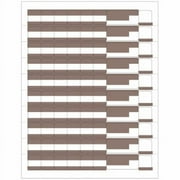 Avery Dennison 107123 8.5 x 11 in. Cut Sheet Bin Labels - Pack of 4