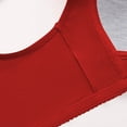 thumbnail image 5 of aidice Wirelessbras for Women Wide Strap Front Closure Tank Tops Support Comfy Smoothing Everyday Bras, 5 of 5