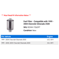 thumbnail image 2 of Fuel Filter - Compatible with 1999 - 2004 Chevy Silverado 2500 2000 2001 2002 2003, 2 of 2