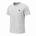 thumbnail image 3 of Playera Deportiva Wilson para Hombre Melange Sport Manga Corta Color Blanco Talla G, 3 of 4