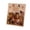 Brown #126, variant on Patriotic Pearl Bead Painting DIY Kit Independence Day Shimmer Bead Art Set 7.9" Beads Handmade Wall Decor Art Project for Craft Lovers
