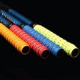 thumbnail image 4 of 105 pegamento de mano de quilla de dos colores pegamento de mano de bádminton transpirable agarre de caña de pescar con cinturón de absorción de sudor, 4 of 6
