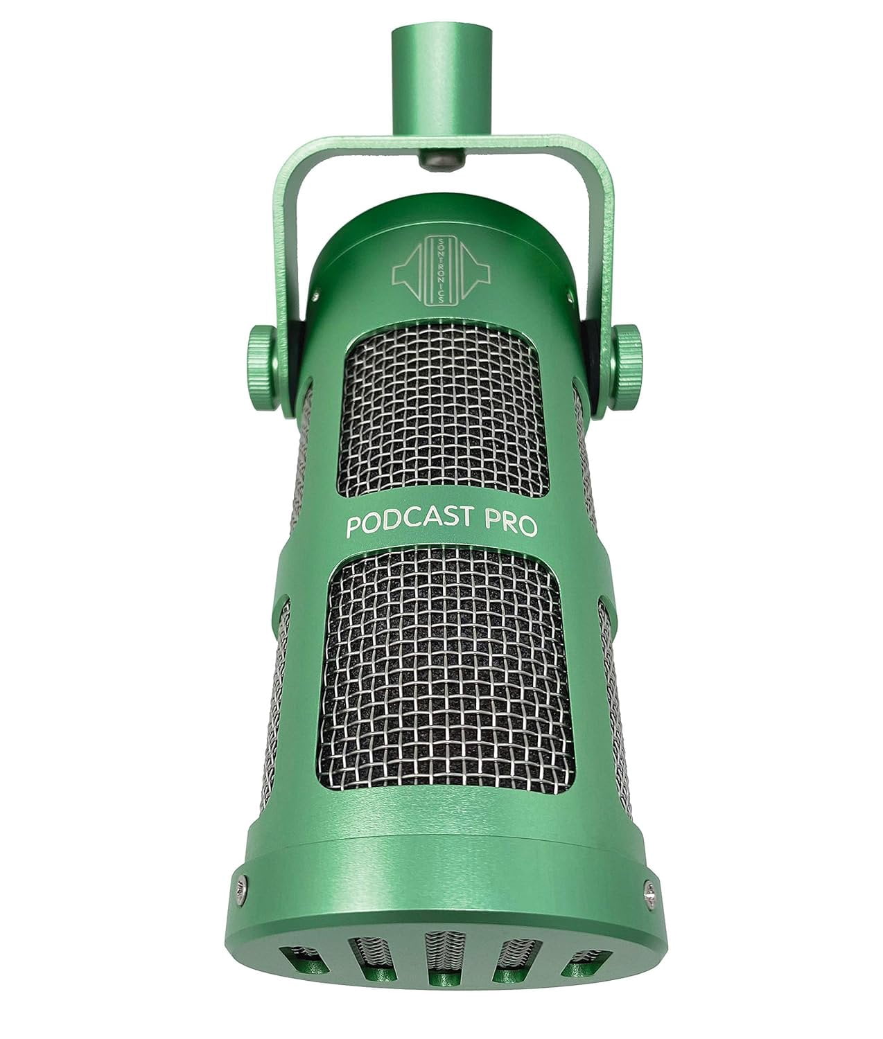 Sontronics Podcast Pro - Dynamic Podcast / Streaming / Broadcast / Gaming Microphone. Green
