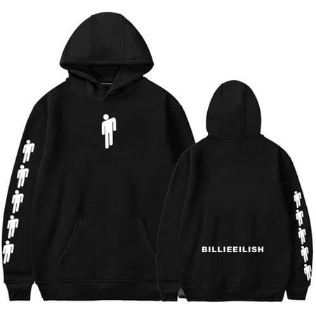 - Fancyleo Women's Novelty Billie Eilish Hoodie Fan Support Hip Hop Pullover Sweatshirt