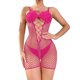 thumbnail image 1 of Gibobby Ropa sexy de mujer para sexo Conjunto de lencería sexy para mujer con encaje a juego(Rosa caliente, Talla única), 1 of 5
