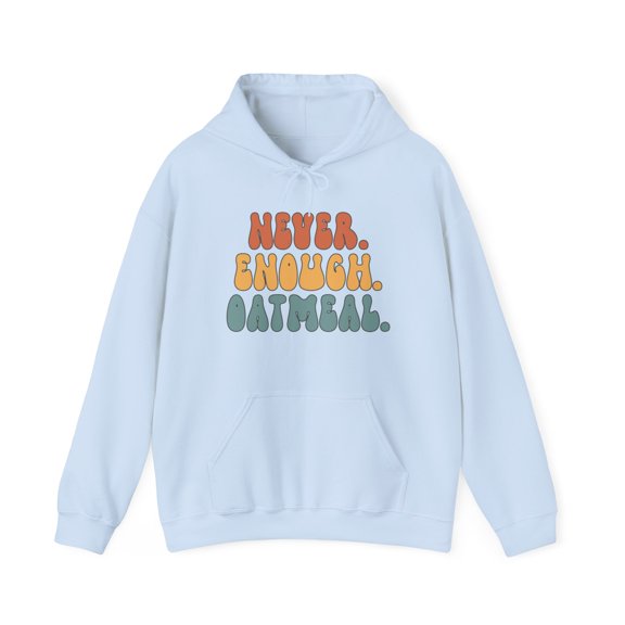 Oatmeal Hoodie Gifts Hooded Sweatshirt Pullover Shirt