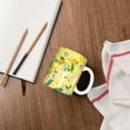 thumbnail image 4 of Yiaed Lemon (2) Print Ceramics Coffee,Large Handle Design,Extra Large Tea and Coffee Cup for Office and Home Mugs, 4 of 6