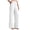 style-02 White, variant on Gubotare Palazzo Pants for Women Women's Cotton Linen Summer Palazzo Pants Wide Leg Beach Trousers with Pockets (Sky Blue,XL)
