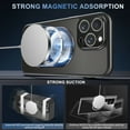 thumbnail image 2 of Allytechgroup Magnetic Compatible with iPhone 16 Pro Max Case, Cooling Case Compatible with Wireless Charging Slim Anti-Drop Protective Cover for iPhone 16 Pro Max, Gold, 2 of 10