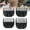 Black, variant on YAHHU Professional Hair Clipper Guides Combs 4pcs Set, Universal Hair Trimmer Guard Combs Replacement, Haircut Limit Comb Attachments for Men and Barbers, White