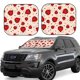 thumbnail image 1 of Balery Red Ladybug Parasol para parabrisas de coche de 2 piezas | Parasol plegable para parabrisas delantero de coche para la mayoría de sedanes-Medium, 1 of 6