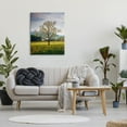 thumbnail image 3 of Stupell Lone Tree Wildflower Meadow Landscape Photography Gallery Wrapped Canvas Print Wall Art, 3 of 5