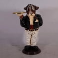 thumbnail image 4 of Large Bulldog Boxer Butler Statue, 4 of 10