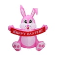 thumbnail image 1 of Conejito de Pascua inflable Sincero con luz LED 1,5 m, 1 of 10