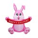 thumbnail image 1 of Conejo de Pascua inflable iluminado Conejo inflable de Pascua con LED incorporados Decoraciones navideñas perfectas al aire libre para fiestas en el patio, 1 of 12