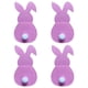 thumbnail image 2 of Juego de 4 Porta Cubiertos de Conejito, Bolsa para Cubiertos de Conejito de Pascua, Juego de Cubiertos con Cola, 2 of 2