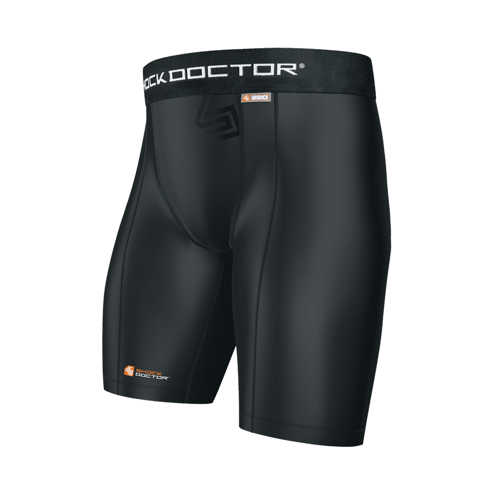 PROTEX Men`s Compression Fit Ice-Hockey Jock Shorts with Cup Senior-Large 