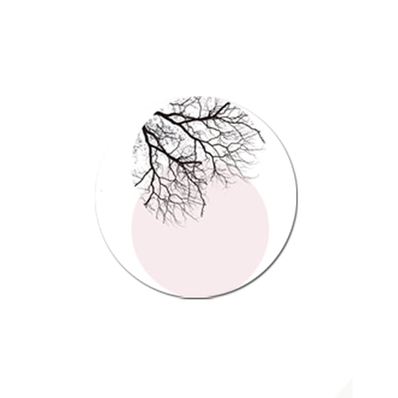 Cuadro decorativo lienzo by suma pink sun 1 pieza 80 X 80 CM
