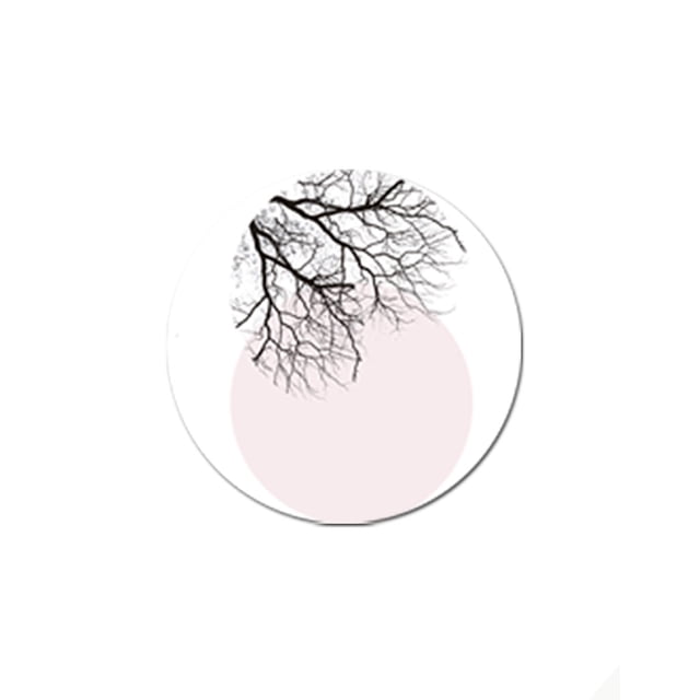 Cuadro decorativo lienzo by suma pink sun 1 pieza 80 X 80 CM
