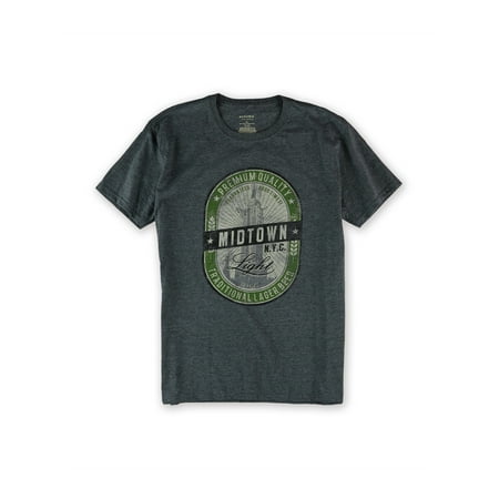 SONOMA life+style Mens Midtown Light Beer Graphic T-Shirt charcoalhtr M
