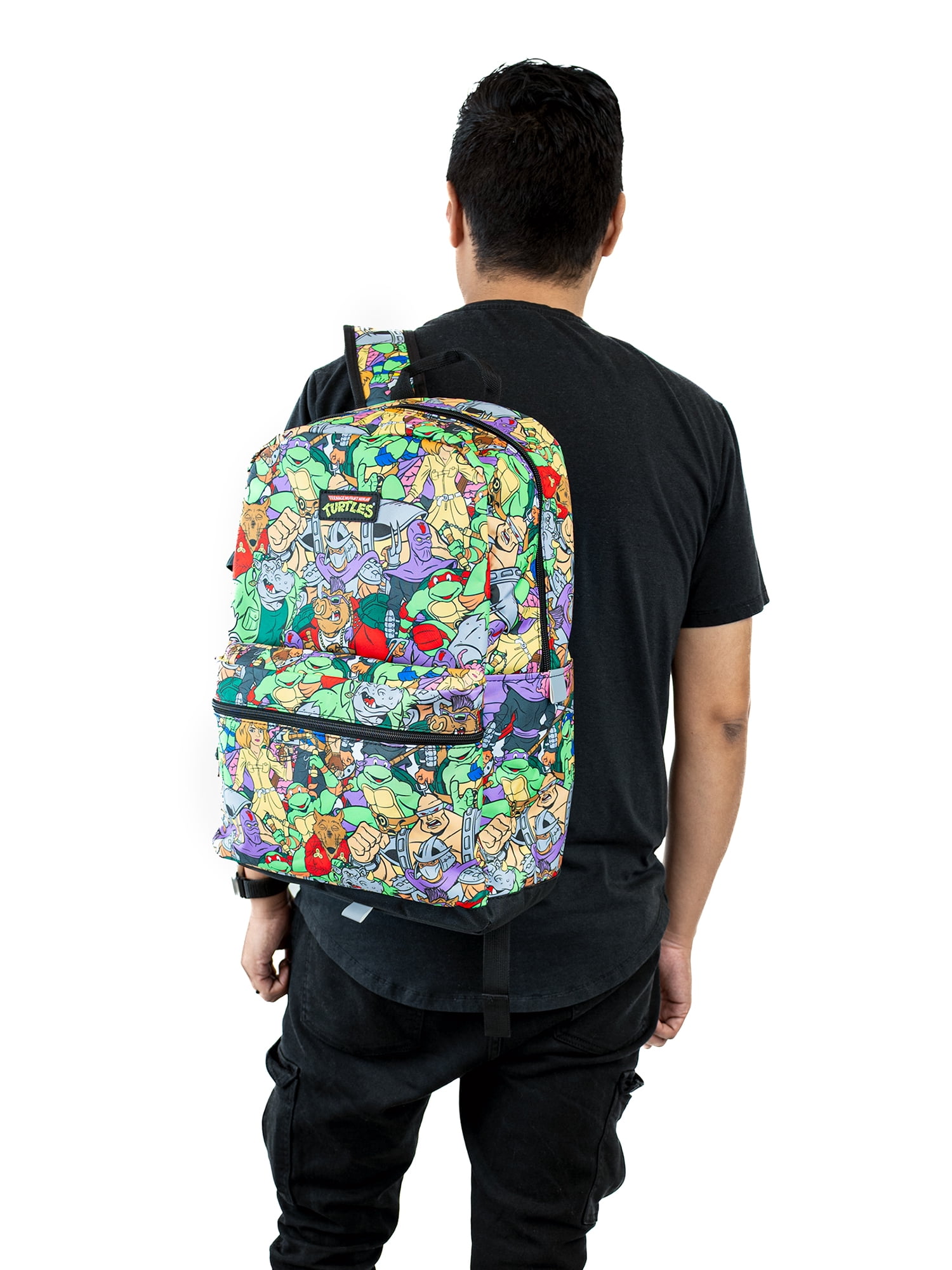 Teenage Mutant Ninja Turtles Unisex 17" Backpack, Multicolor