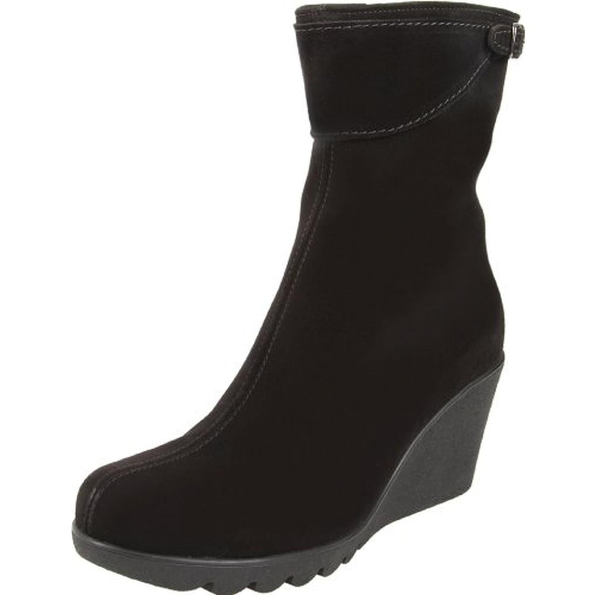 La Canadienne Womens Bo Suede Waterproof Ankle Boots - Walmart.com