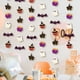 thumbnail image 3 of Guirnaldas de cuerda de papel de murciélago de calabaza de Halloween, sombrero de bruja, fantasma de terror, banderas colgantes, Feliz Día de Halloween, decoración de fiesta para el hogar, 3 of 4